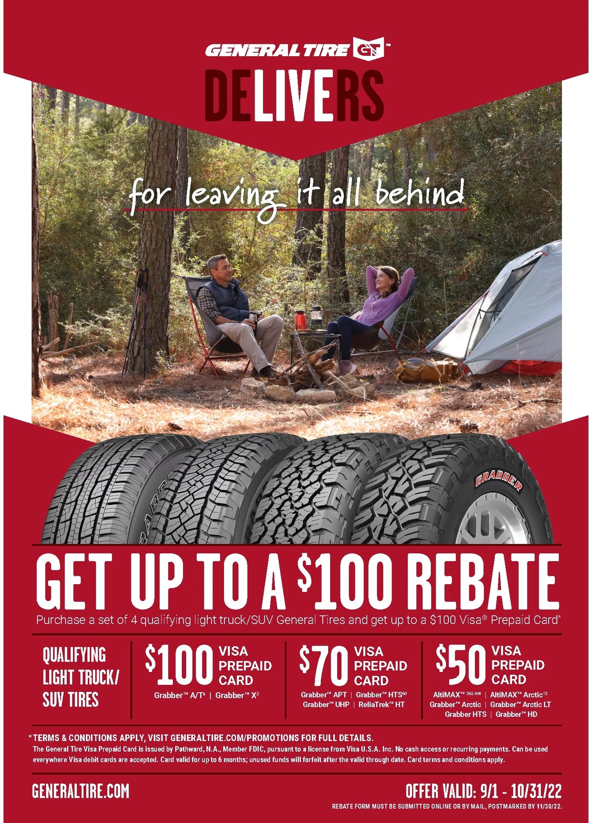 255/70R17 112S Tire P737