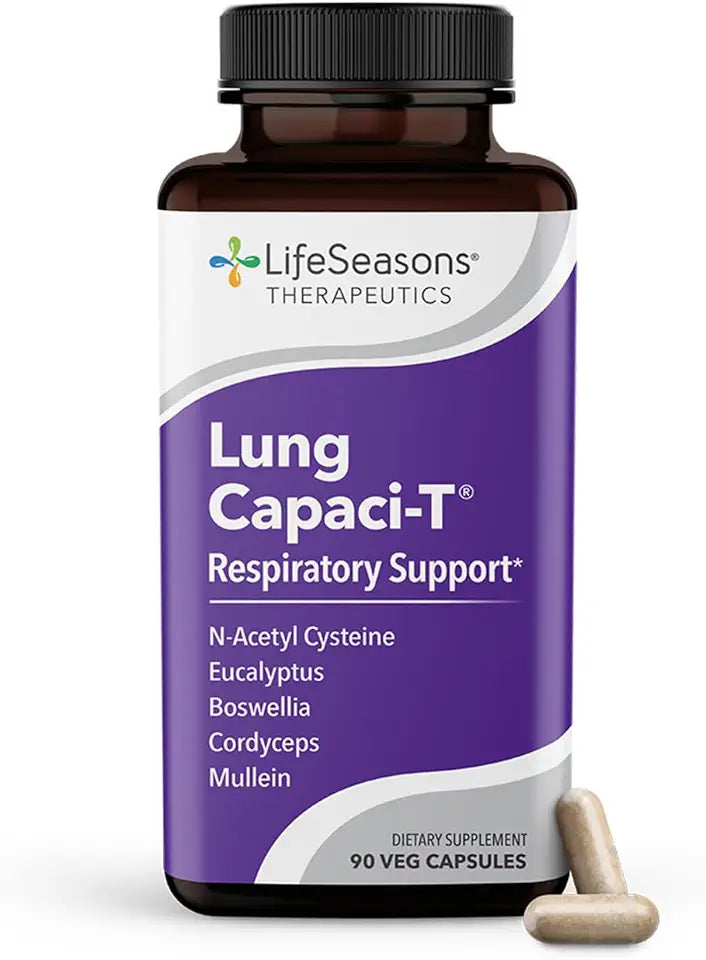 90 Capsules Respiratory Support Supplement E885581