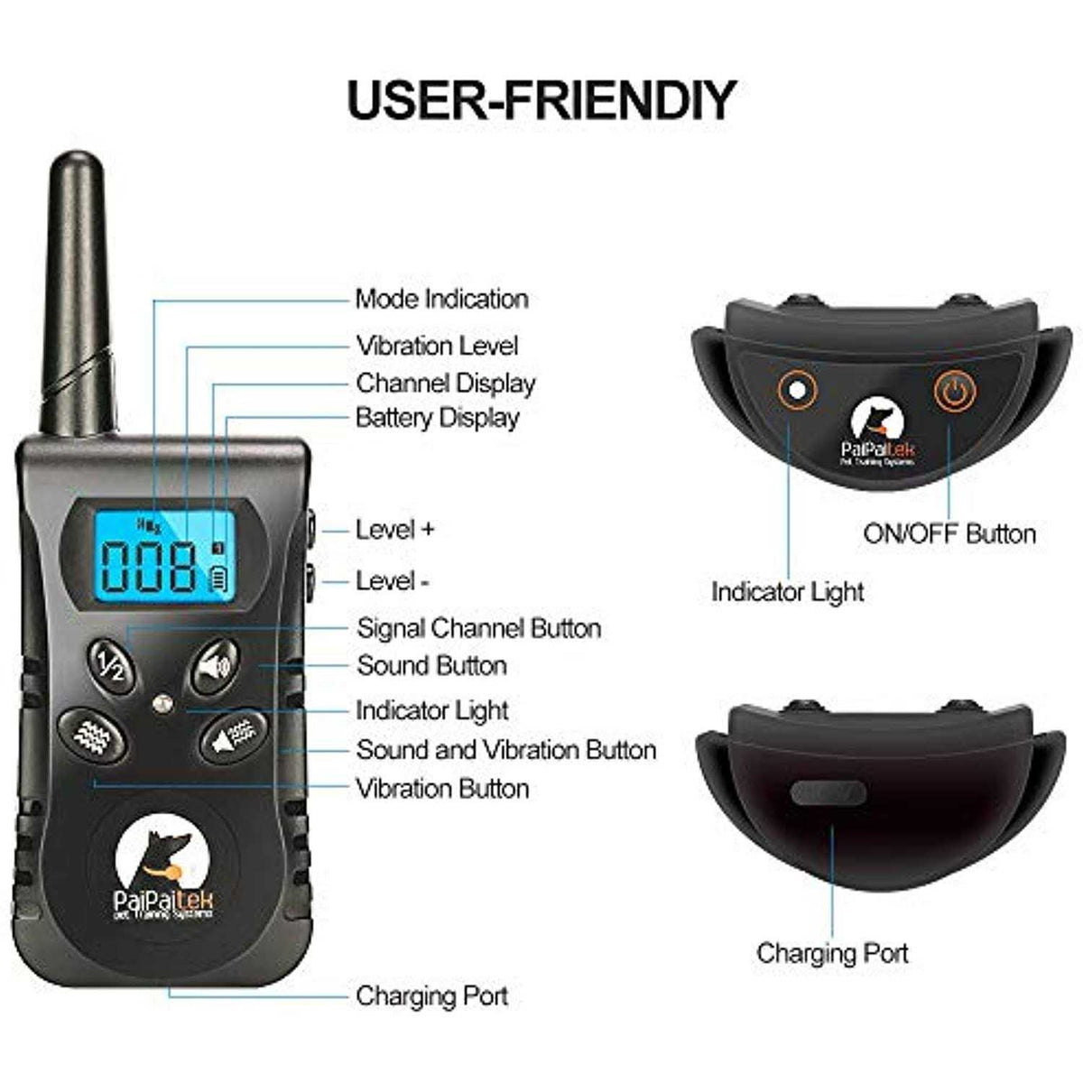 Dog Training Collar with Remote P471