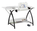 Black White Sewing Table P7376