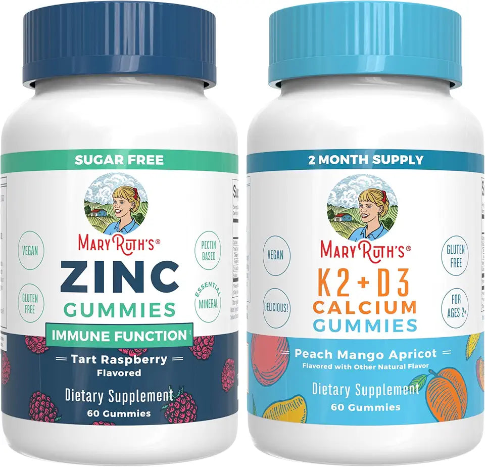 Zinc & Vitamin K2+D3 Calcium Gummies P699