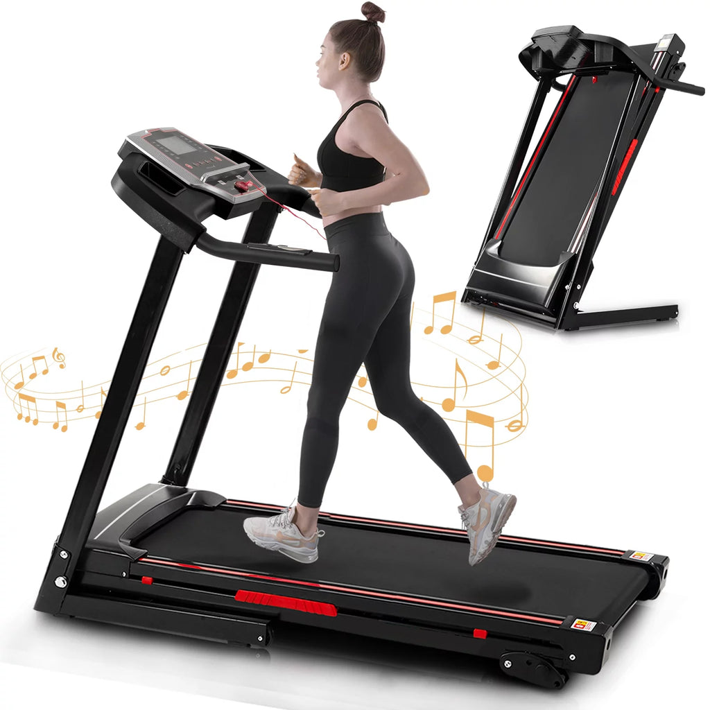 Folding Electric Treadmill with Incline Y828