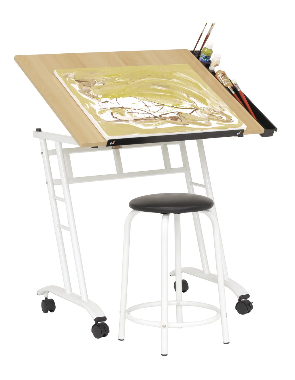 Drawing Table with Stool Set R27957
