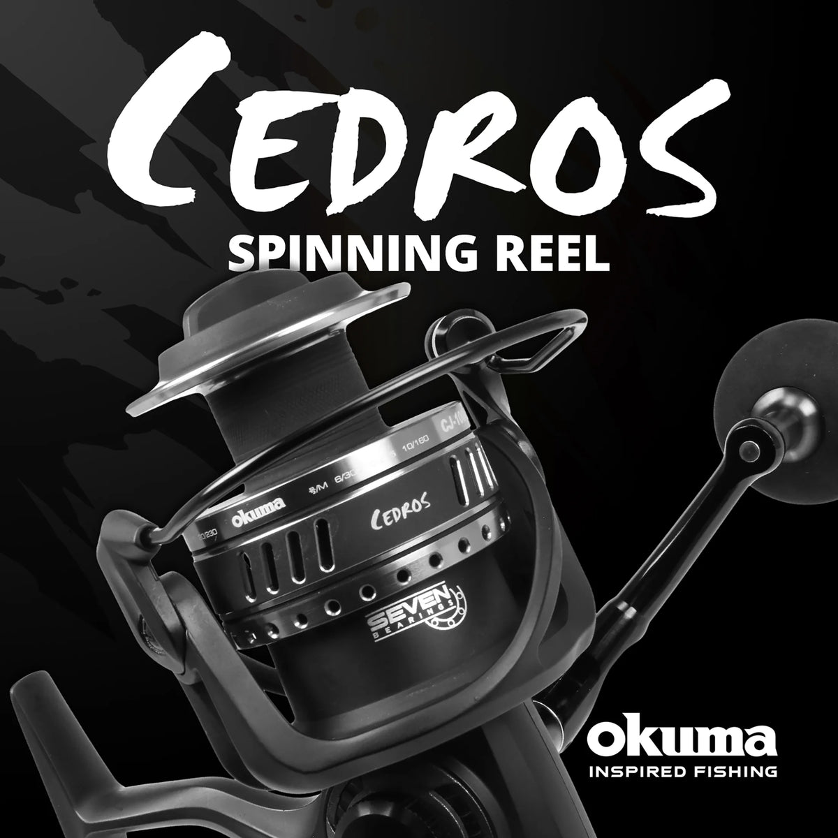 Okuma Cedros 8000 5.4:1 Left/Right Hand Fishing Spinning Reel K51203