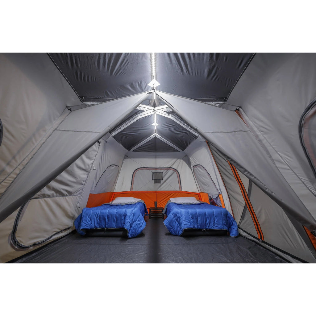 12 Person Instant Cabin Tent with LED Lights V35142