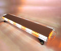 88W LED Flashing Strobe Light 17 Modes Amber White H360