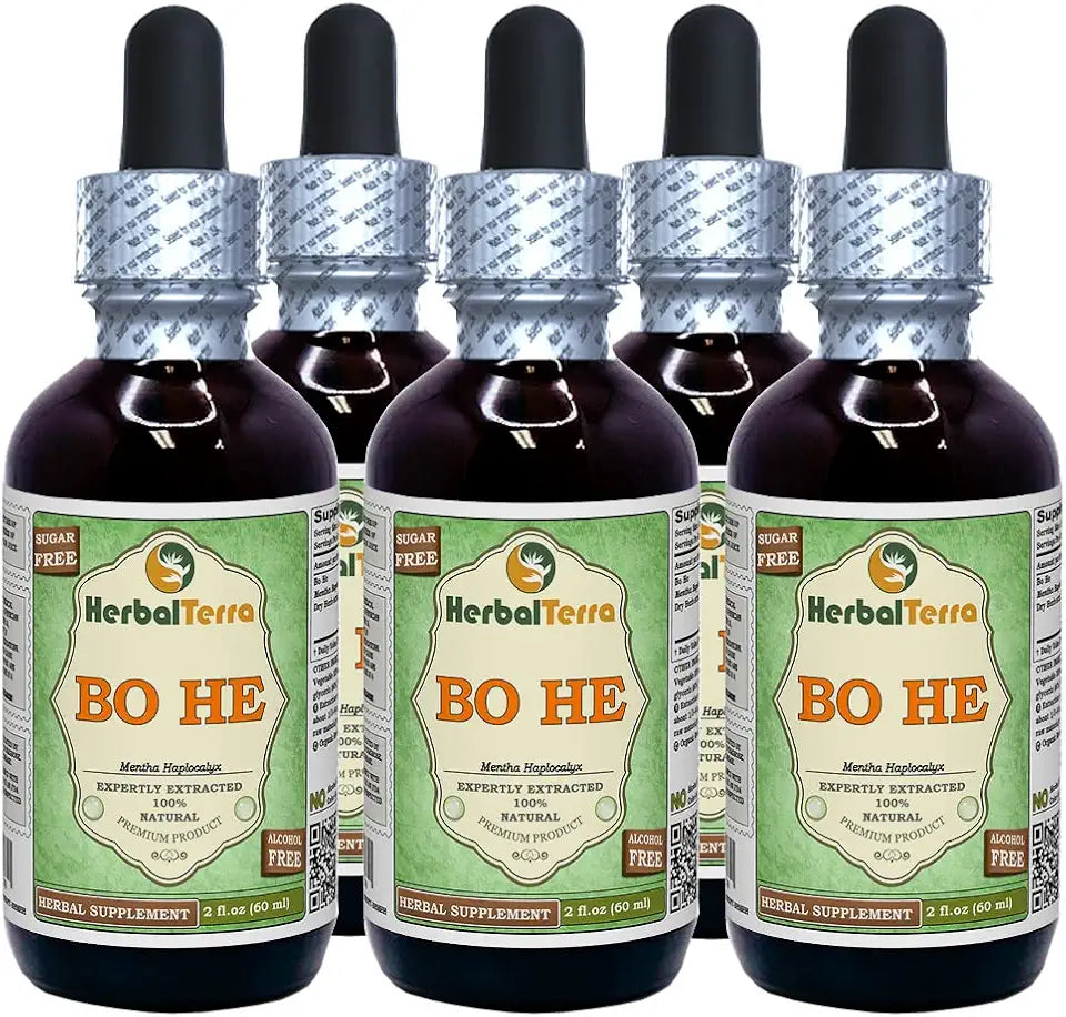 Dried Herb Alcohol-Free Liquid Extract 5x2 fl.oz Y854