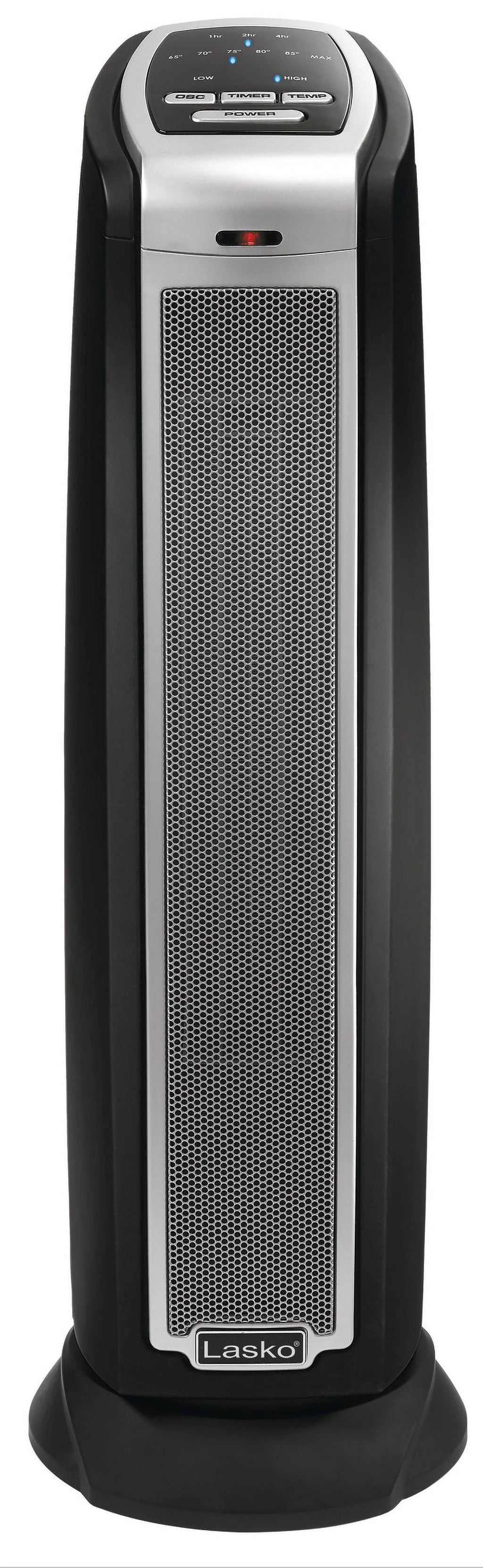 22.5 1500W Oscillating Ceramic Tower Electric Space Heater White N5112