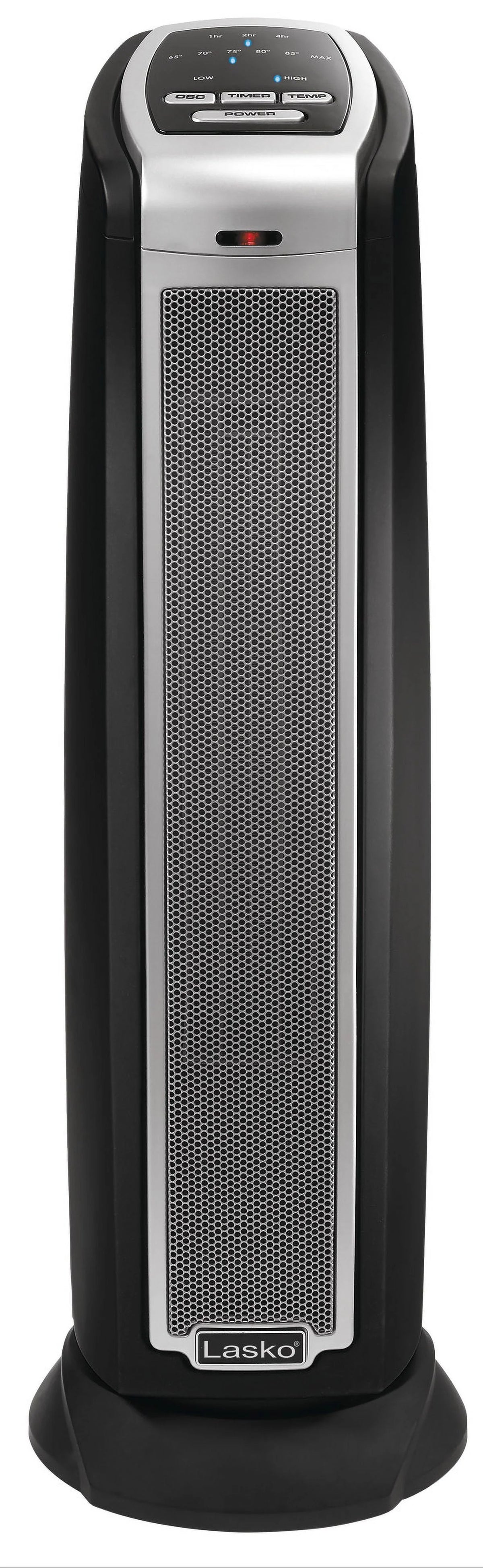 22.5 1500W Oscillating Ceramic Tower Electric Space Heater White N5112