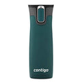 16oz Stainless Steel Travel Mug with Black Lid T68949