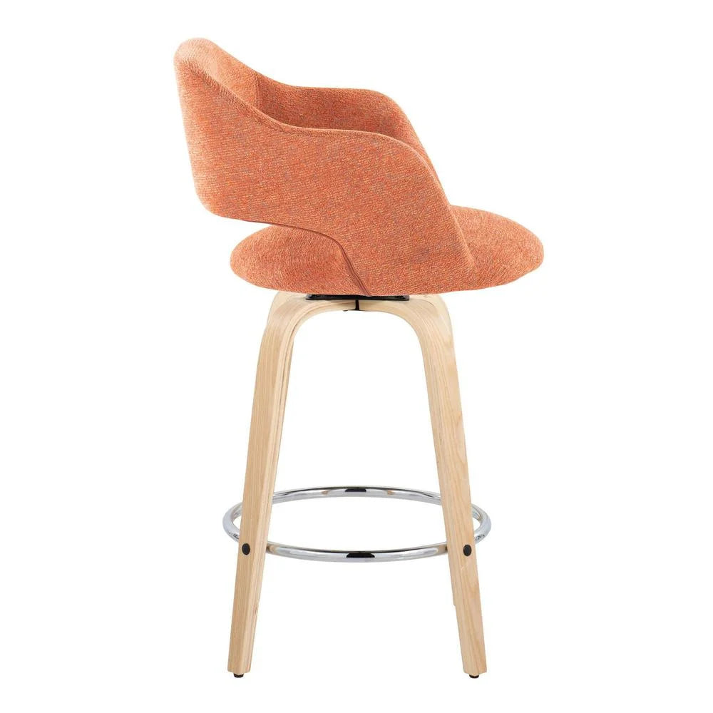 26" Fixed-Height Counter Stool Set of 2 F428