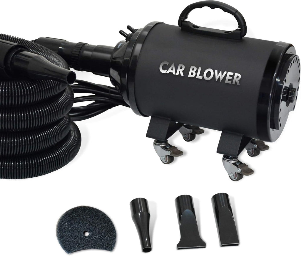 Motorcycle & Car Dryer with 14 Foot Flexible Hose & Wheels U72907