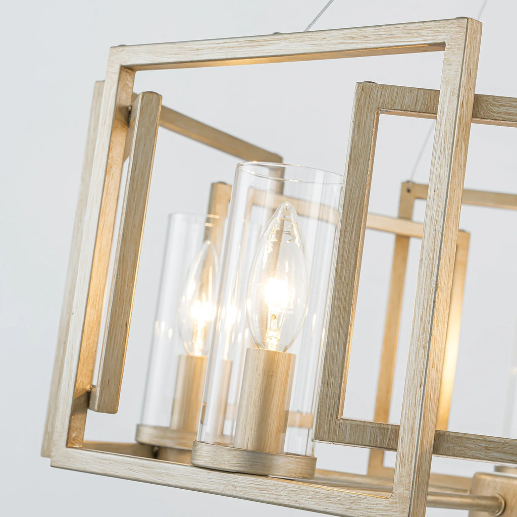 5-Light Dimmable Drum Chandelier Y308704