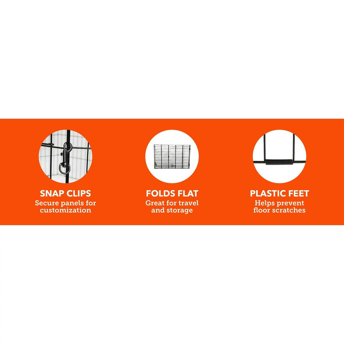 8 Panel Pet Exercise Play Pen with Door Y820163