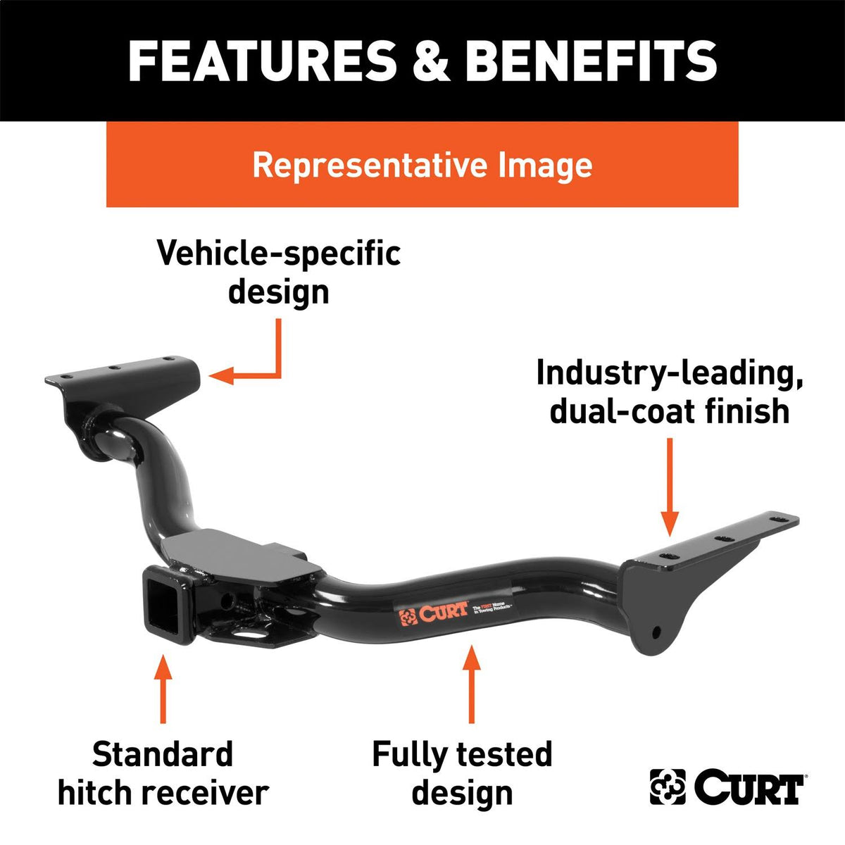 Curt Class III Receiver Hitch S281