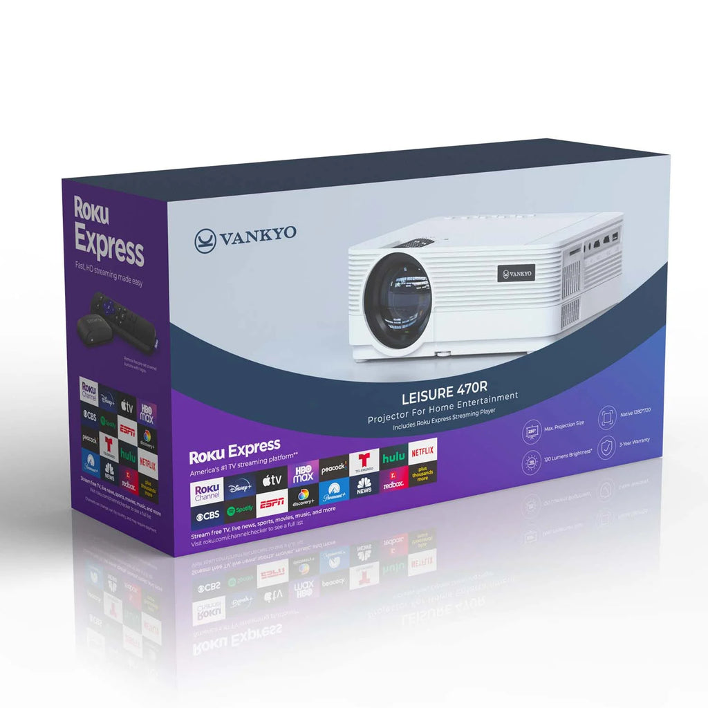 HD Mini Projector with Streaming Player X870