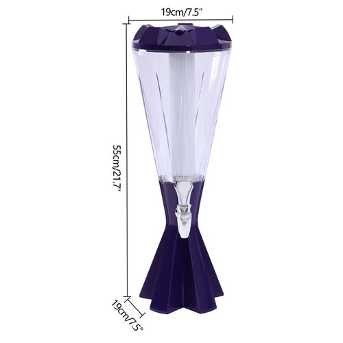 3L Beer Tower Dispenser with LED Lights Z6131