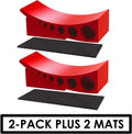 2-Pack Camper Leveler & Chock Set with Rubber Mats V9617