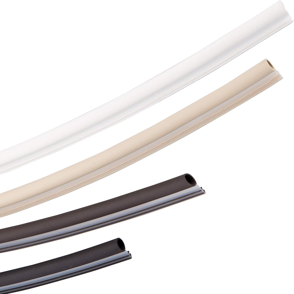 Tan 1/4" Bulb Bubble Kerf Mount Window Weatherstrip Seal B486