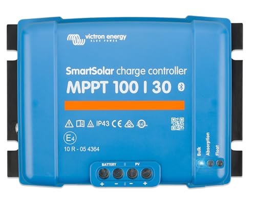 SmartSolar MPPT Solar Charge Controller, 100V 50 amp 12/24-Volt Y5902