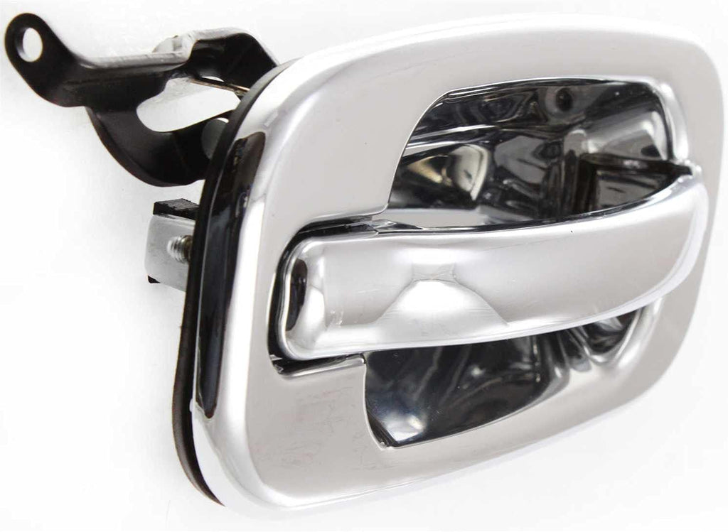 Rear Exterior Door Handle Set of 2 Chrome C721531