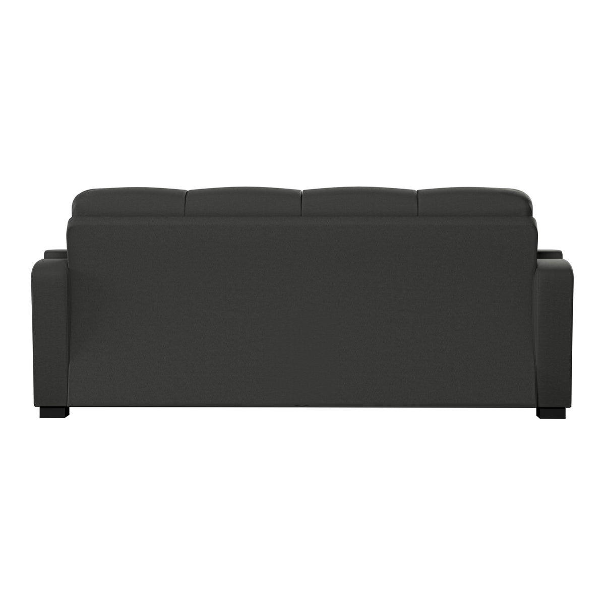 Gray Microfiber Storage Arm Convert-a-Couch I654500