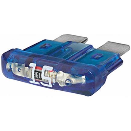 Flat Fuse Insert 15 A with LED F5035