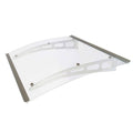 Door Awning with Polycarbonate Panel O470
