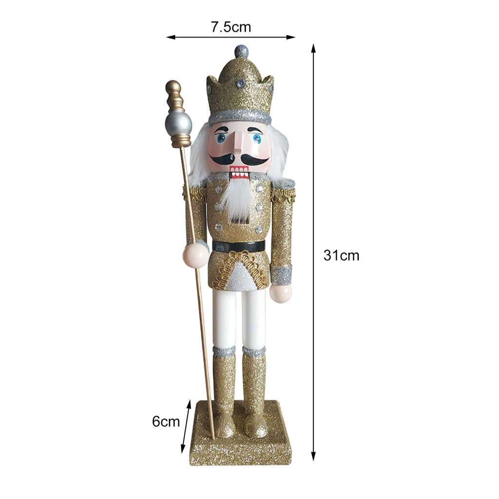 Wood Miniature Nutcracker Doll Desktop Ornaments S100810