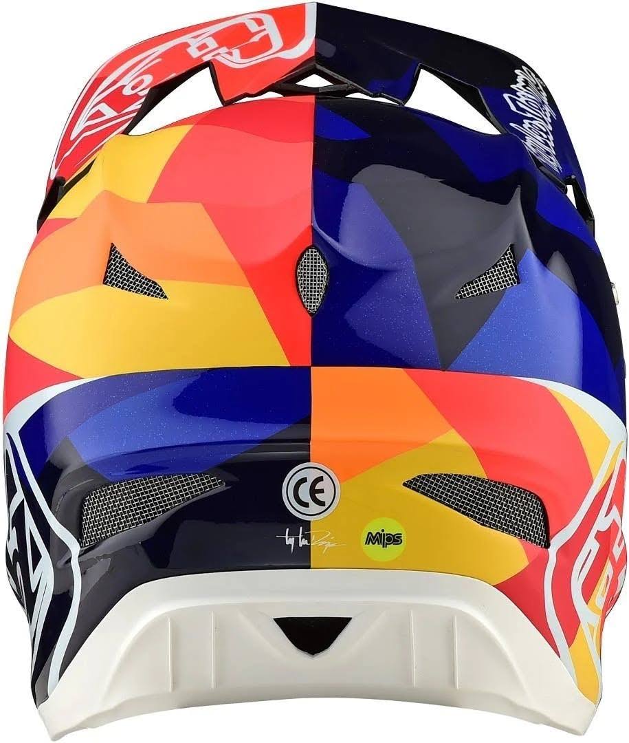 Jet Orange Navy D3 Carbon MIPS Helmet A439