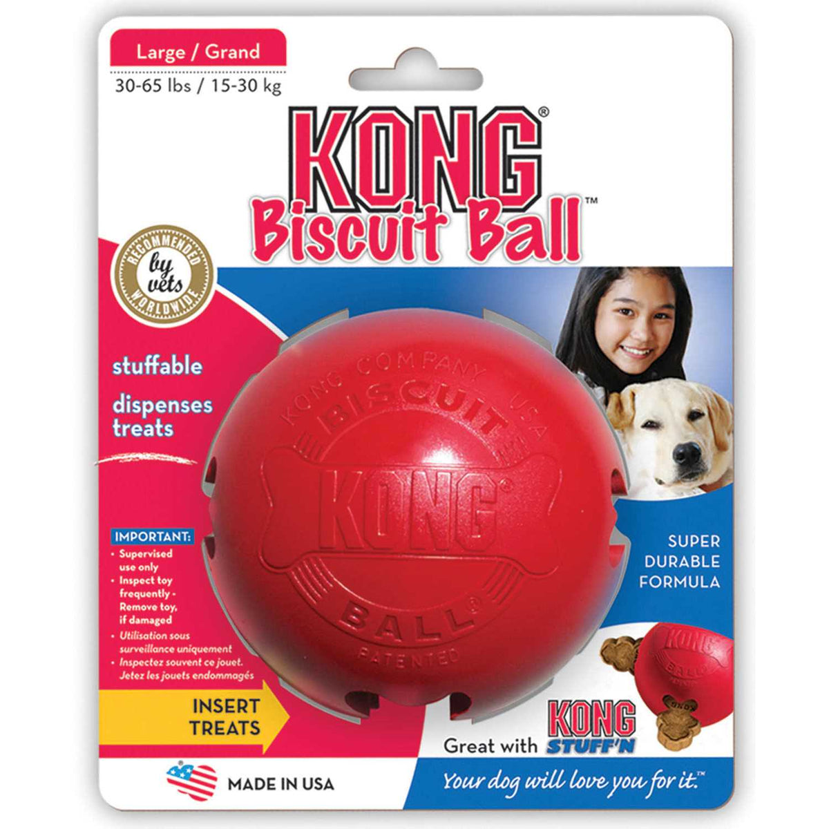 Biscuit Ball Dog Toy J55592