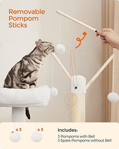 2-in-1 Cat Tree with Litter Box Enclosure O22971