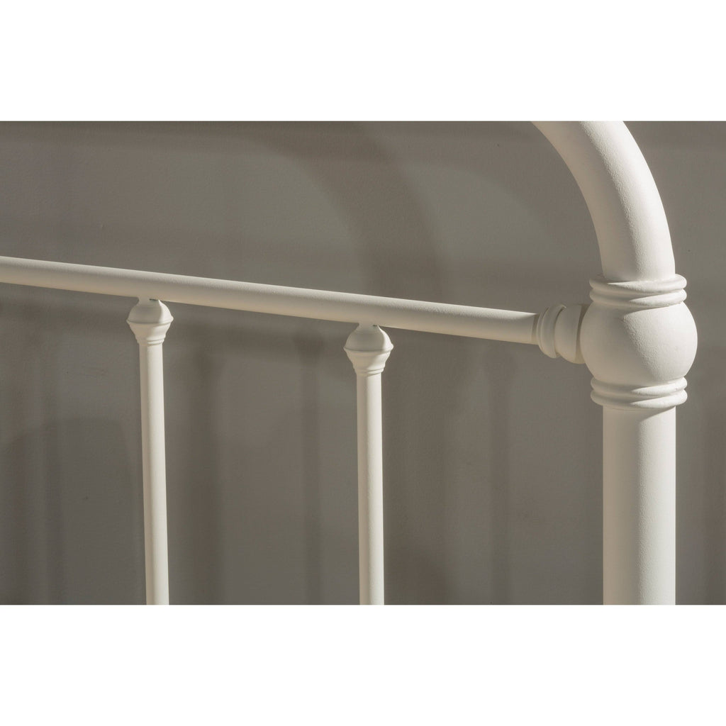 White Metal Headboard I81709