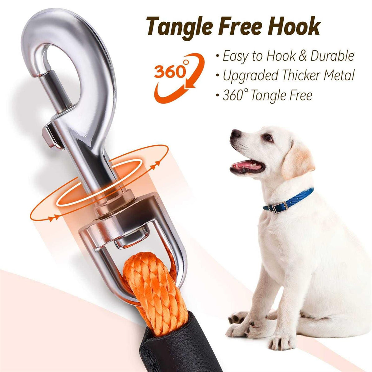 Long Lead Dog Leash Heavy Duty 10ft 15ft 30ft 50ft L523
