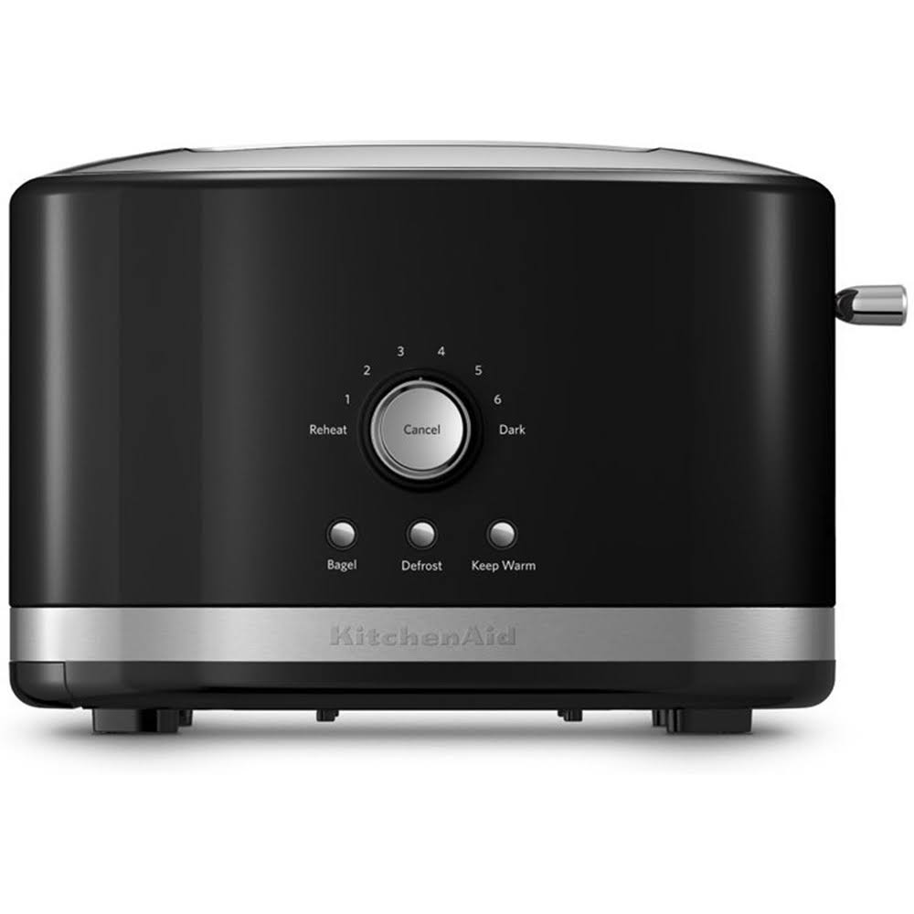 Onyx Black 2 Slice Slot Toaster with High Lift Lever O2667