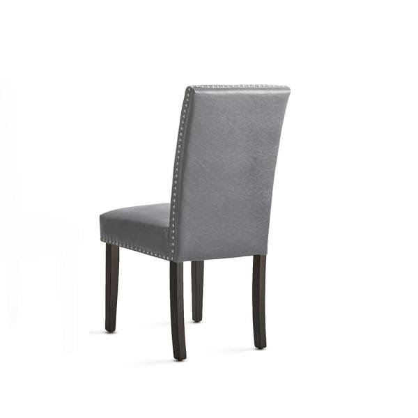 Gray Side Chair - Set of 2 W679