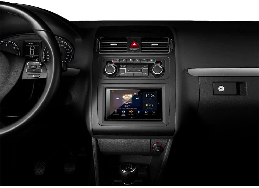 In-Dash Multimedia Receiver with 6.8" Capacitive Touchscreen Display F453764