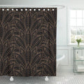 Peacock Feathers Shower Curtain 66x72 inch H3763
