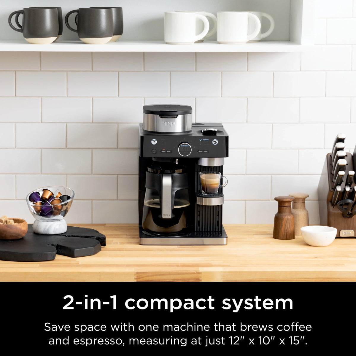 Single-Serve Espresso & Coffee Barista System B8467
