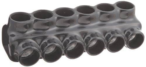 Black Insulated Multi-Cable Connector 6 Ports Q153703