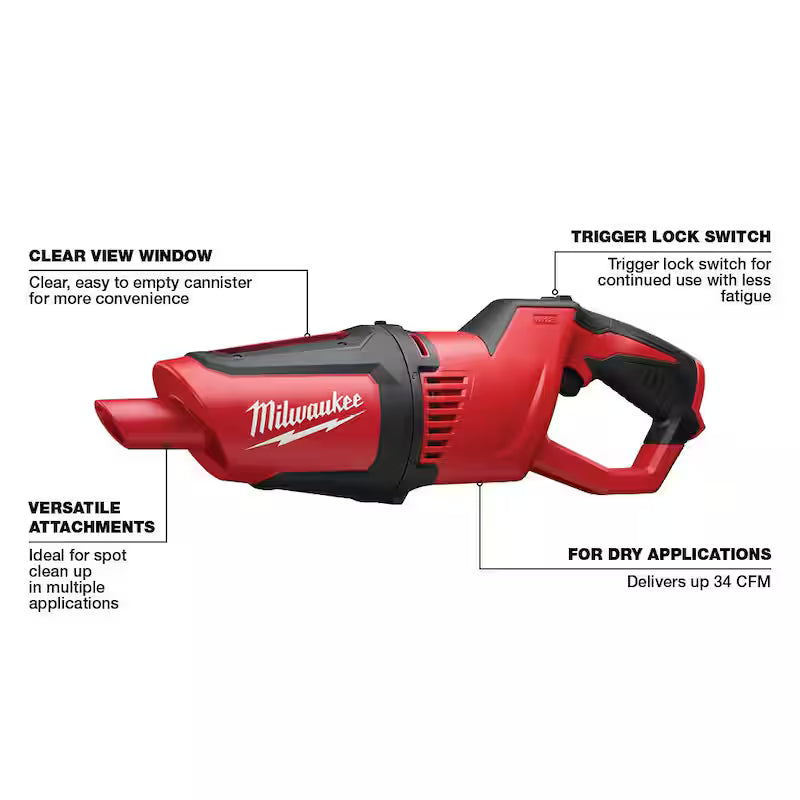 12V Lithium-Ion Cordless Drill Driver/Impact Driver Combo Kit (2-Tool) with Cordless Vacuum Z662129