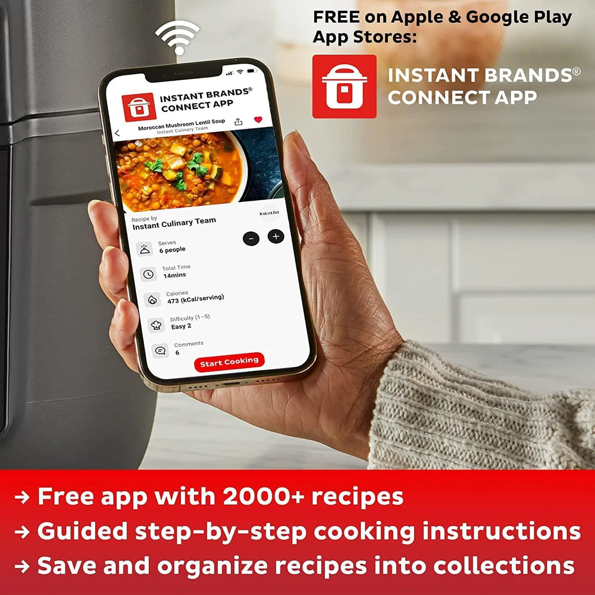 6-Quart Black Air Fryer Oven C20976