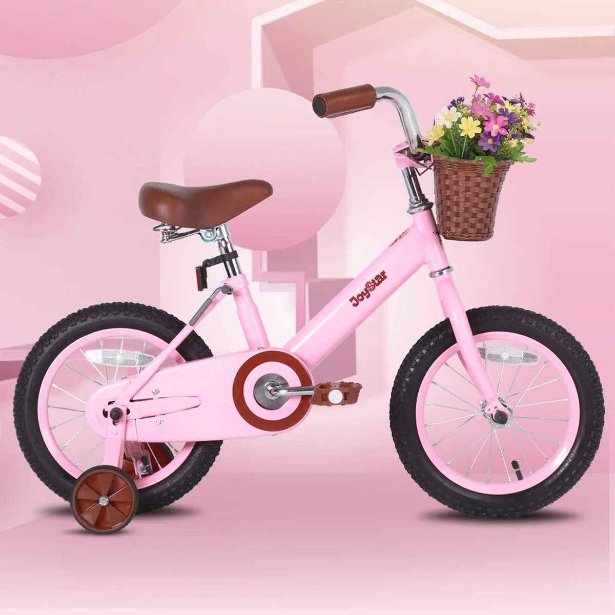 12In Kids Training Wheel Bike with Basket R61829