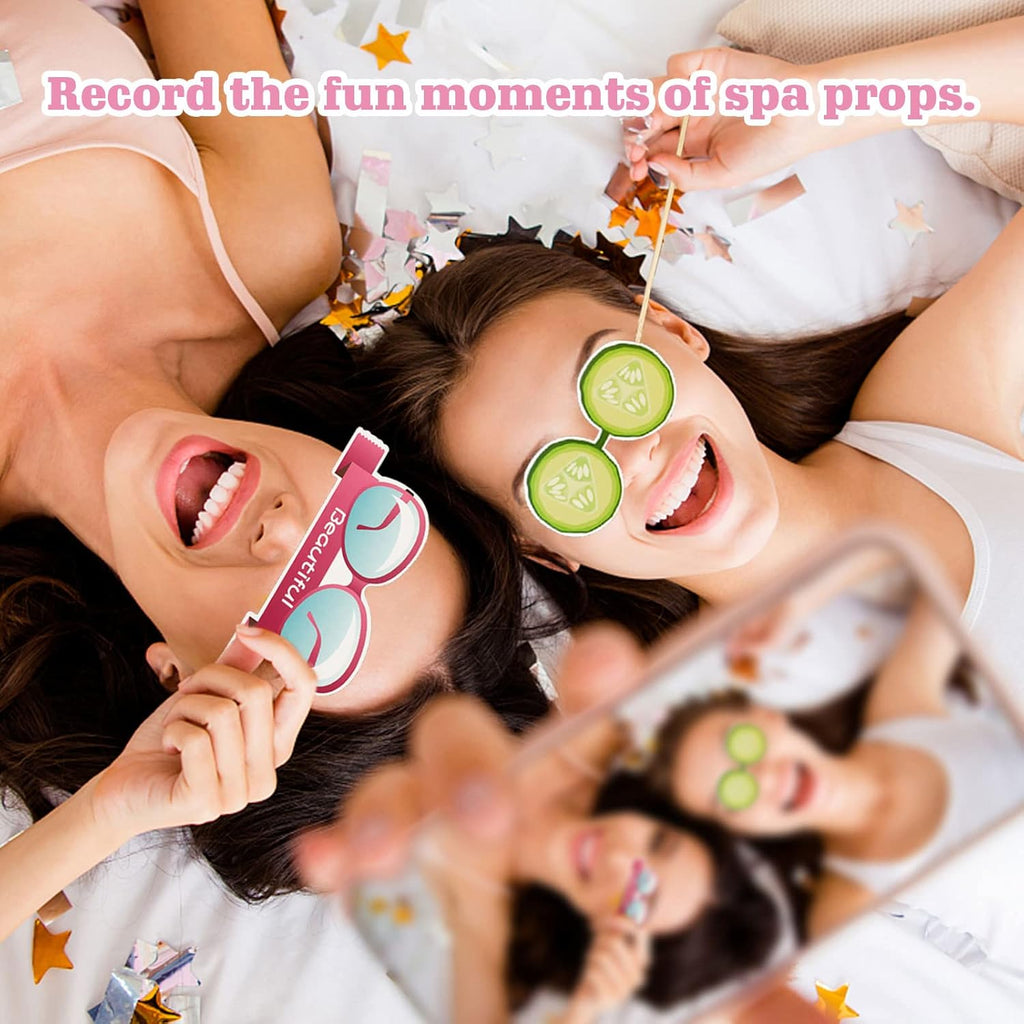 26 PCS Spa Party Photo Booth Props T40895