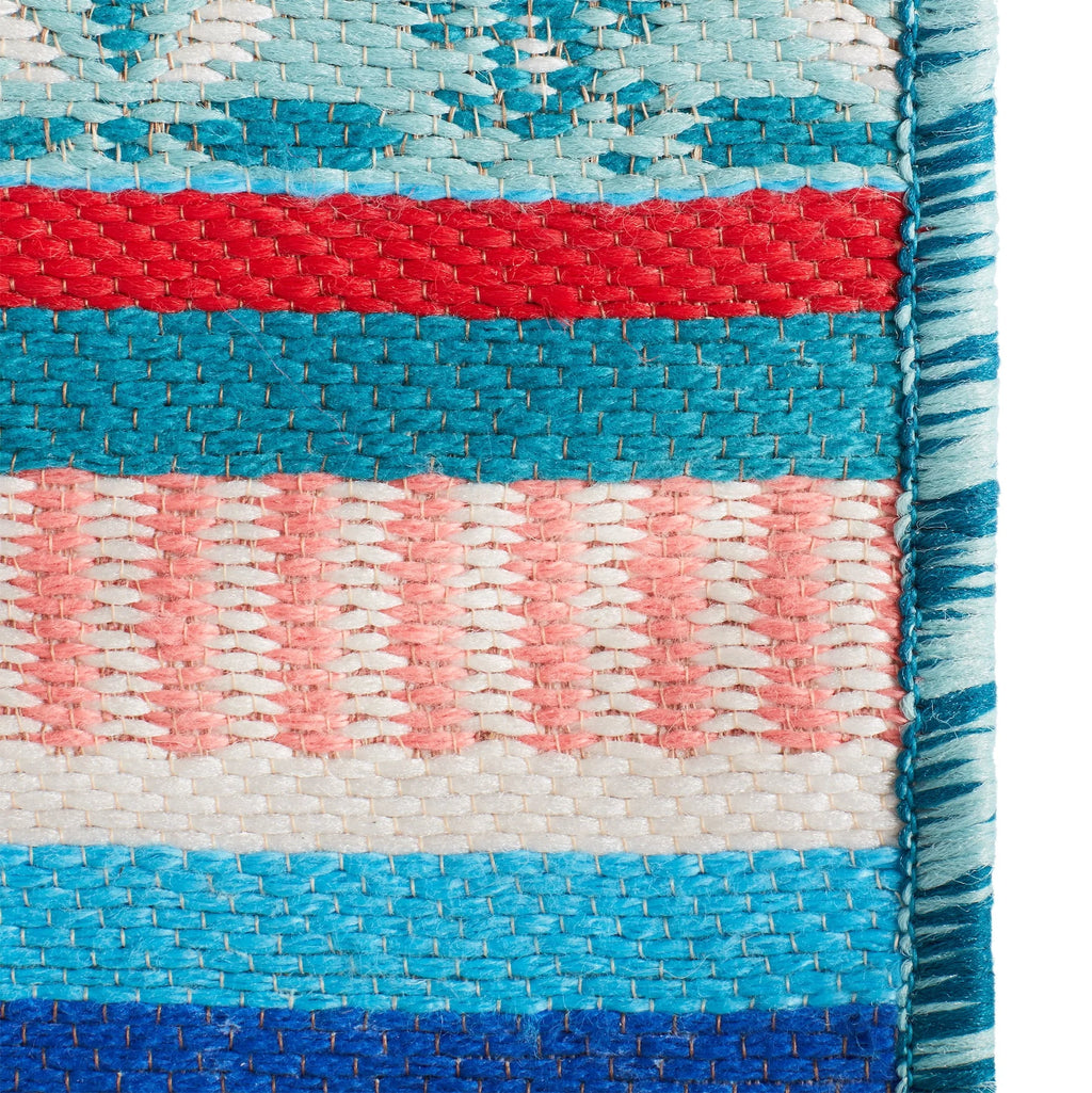 5' x 7' Multi-Color Outdoor Rug W6747