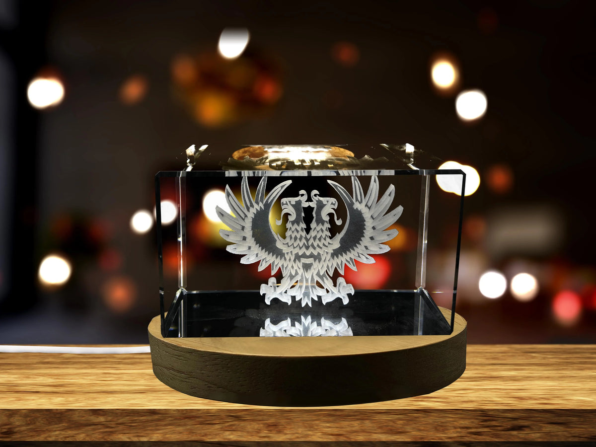 3D Engraved Crystal Decor K709