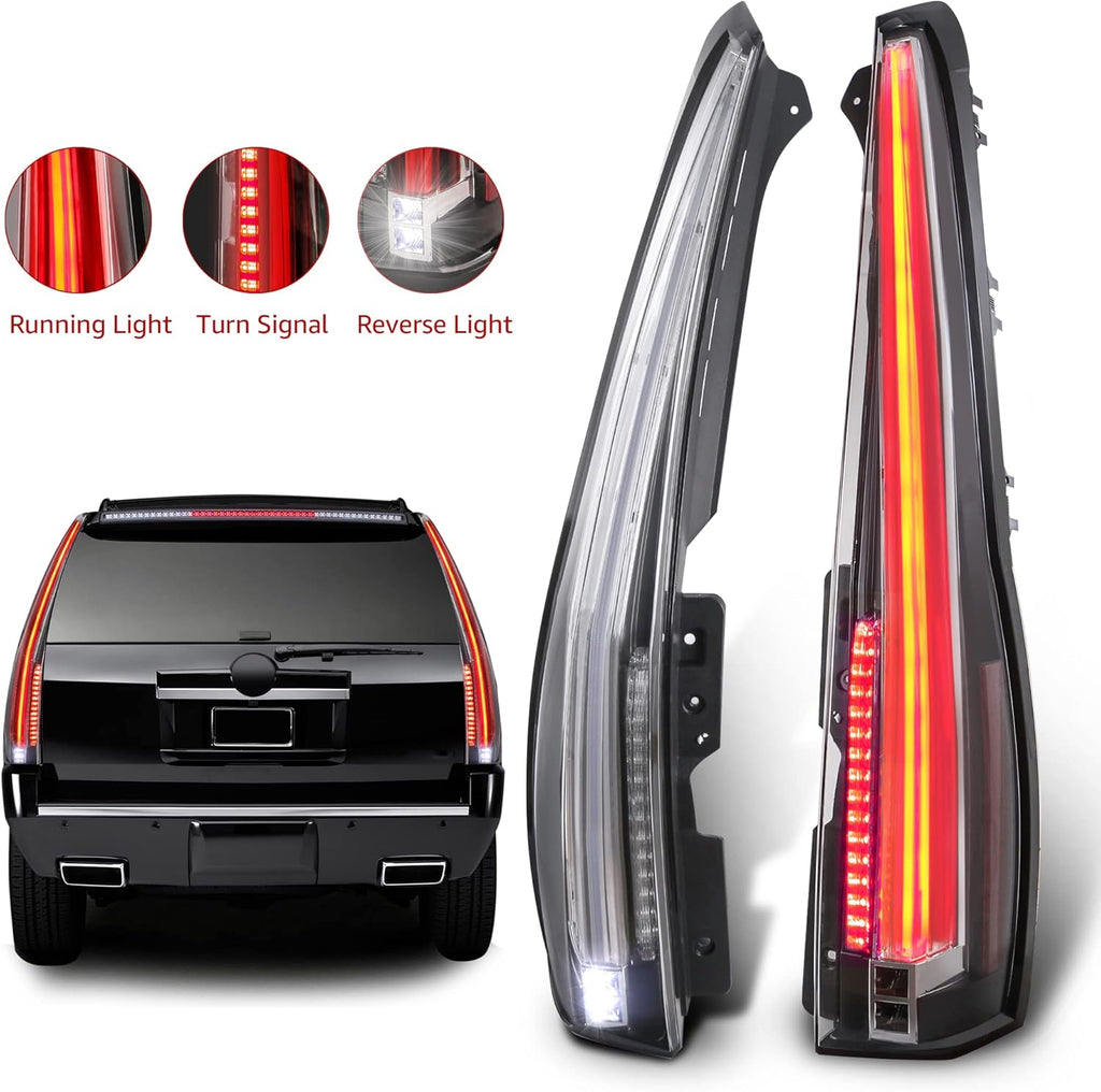 Red Clear LED Tail Light Assembly X950166