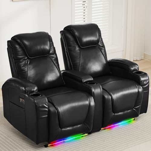 Blue Power Reclining Loveseat Sofa K54333