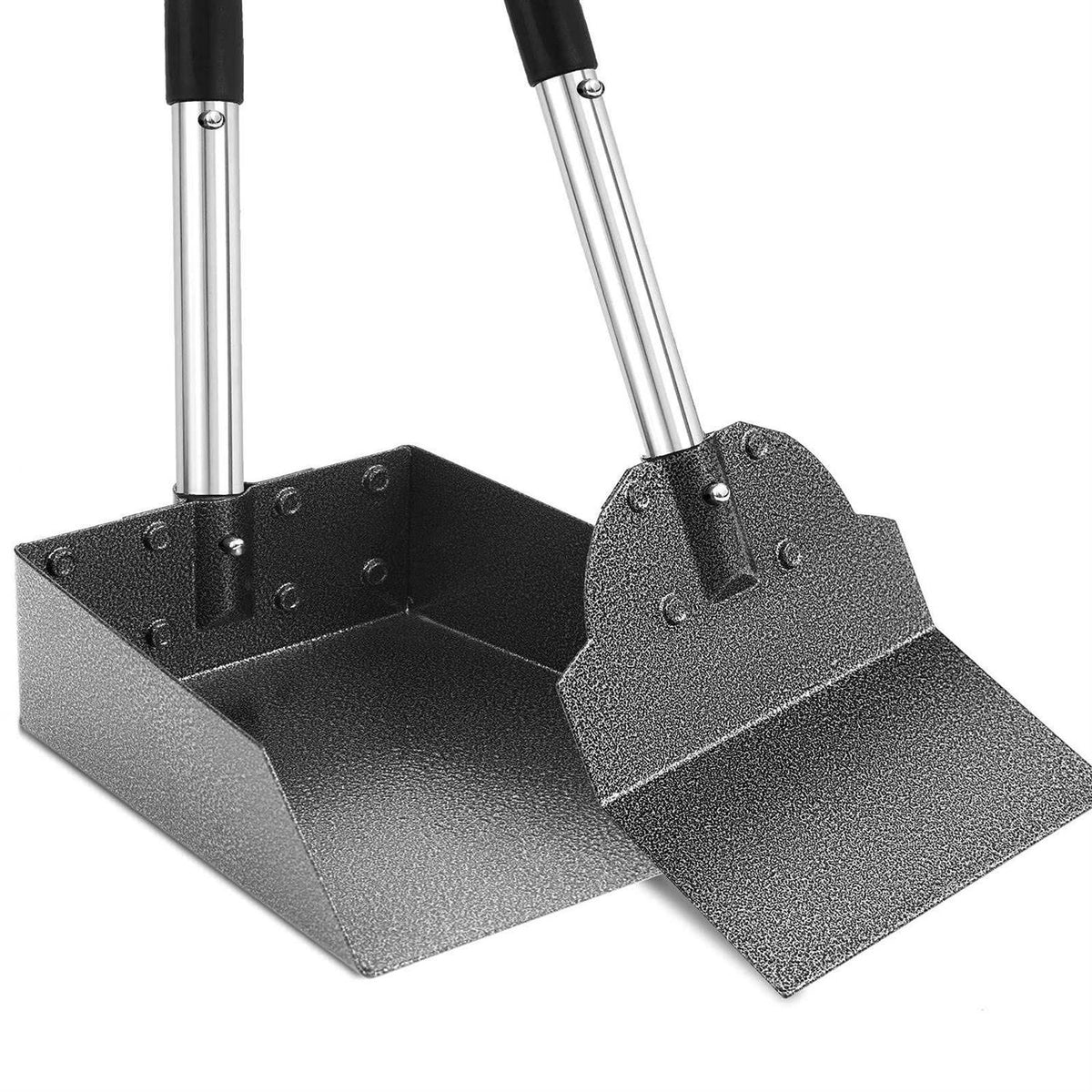 Metal Dog Pooper Scooper with Adjustable Long Handle R924362