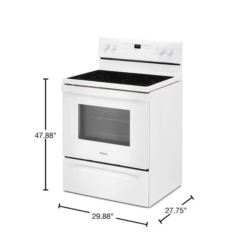 White 5.3 cu. ft. Electric Range A947